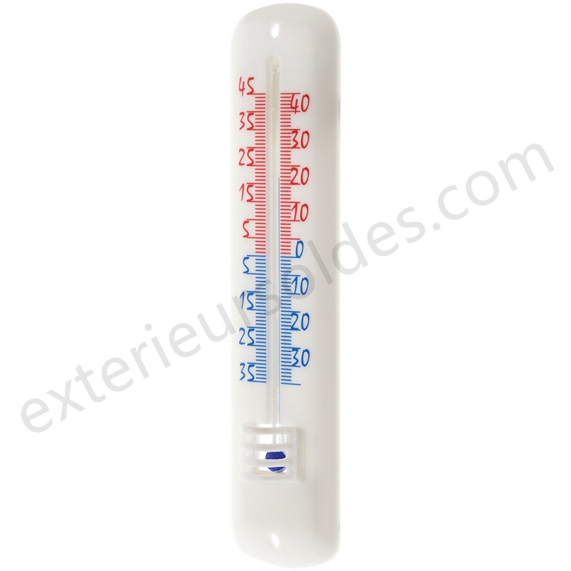 Thermomètre classique à alcool - blanc - Otio déstockage - -1