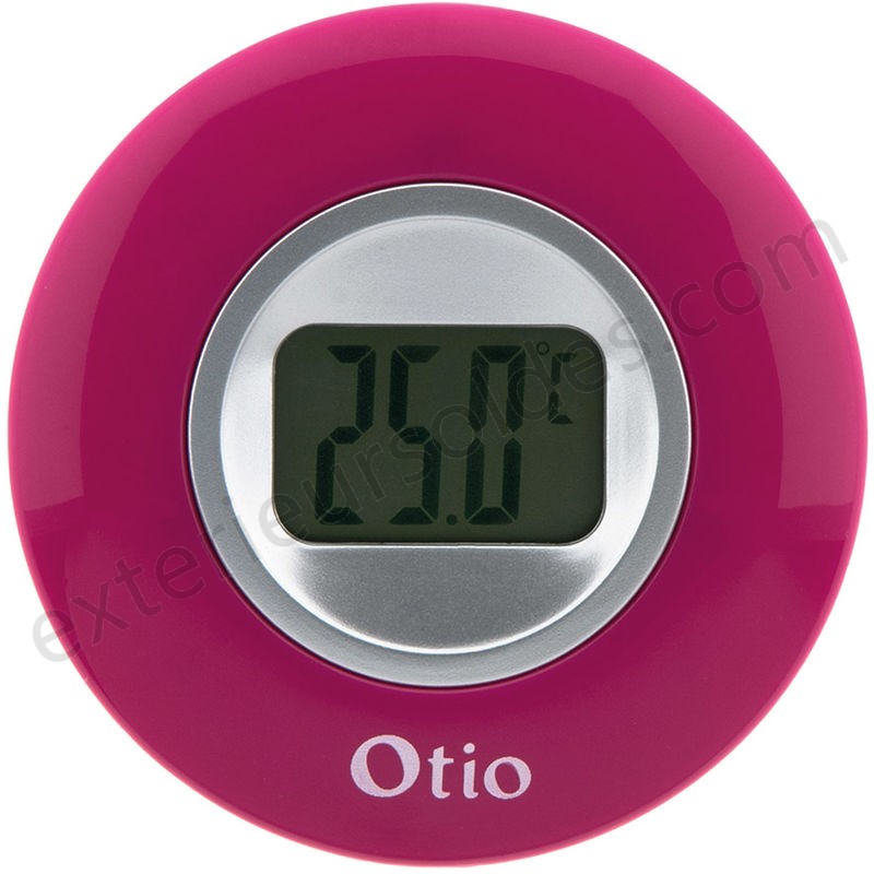 Thermomètre d'intérieur rose - Otio déstockage - -1