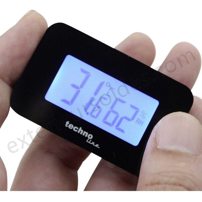 Thermomètre/hygromètre Techno Line WS 7009 température intérieure, fonction min./max., humidité de lair -20 à +50 °C 1 déstockage - -1