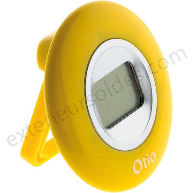 Thermomètre d'intérieur jaune - Otio déstockage - -0