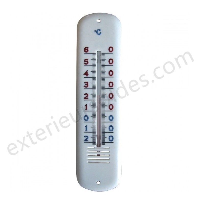 Thermometre plastique 19cm 1074 5 déstockage - -0