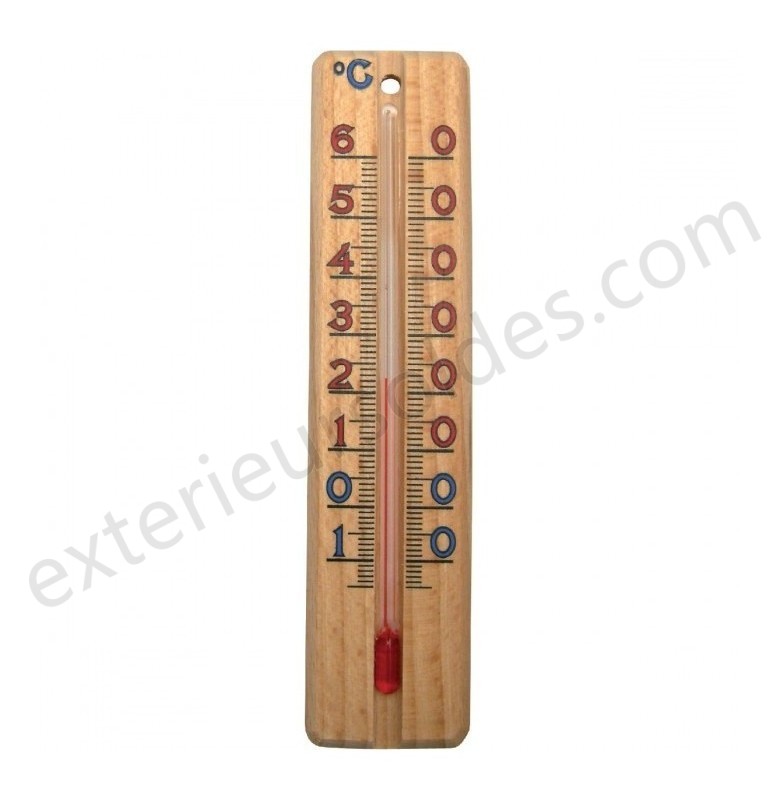 Thermometre bois pm 2053 5 déstockage - -0