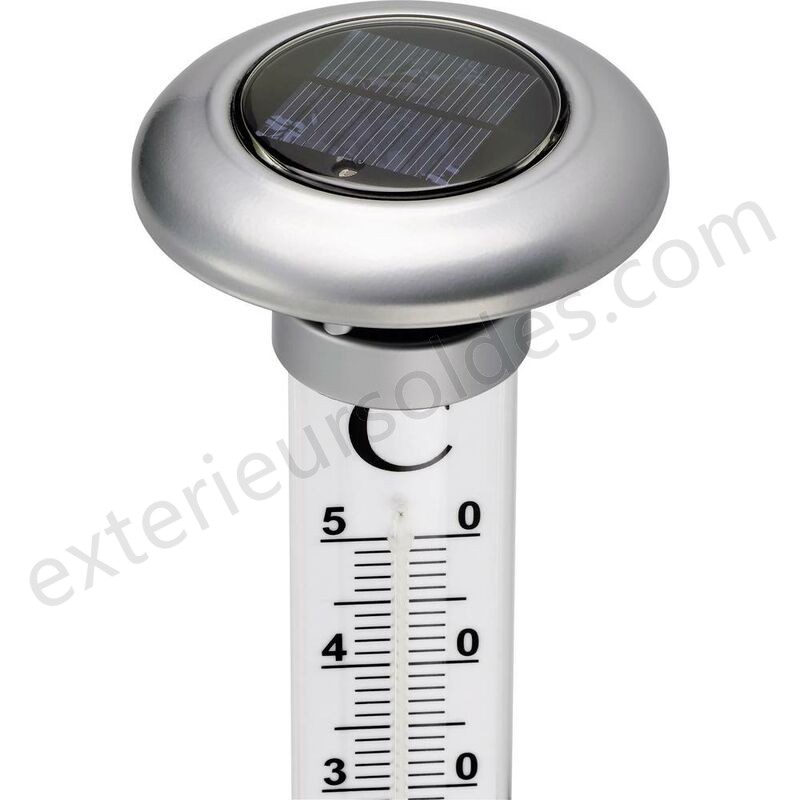 Thermomètre TFA Dostmann Solino 12.2057 argent 1 pc(s) déstockage - -2