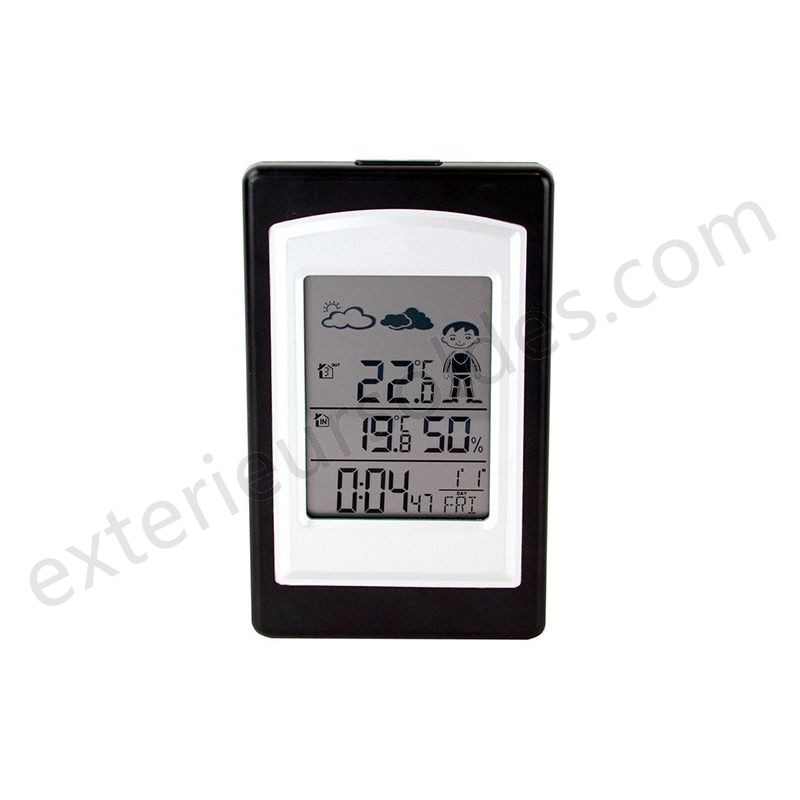 Thermomètre interieur et exterieur sans fil - 905587 - D-Work - - déstockage - -0