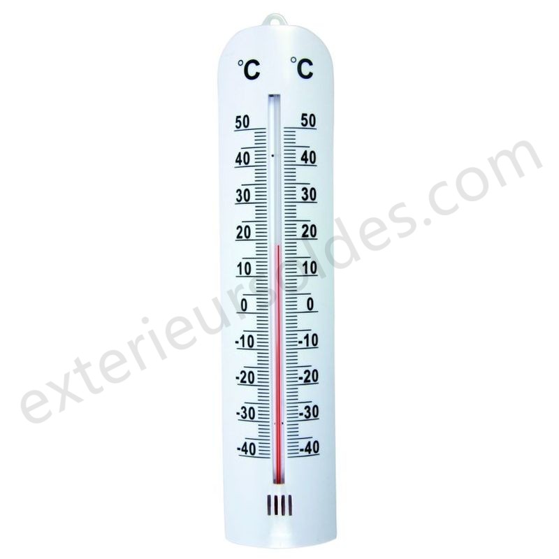 Thermomètre plastique 28 cm Sunny déstockage - Thermomètre plastique 28 cm Sunny déstockage