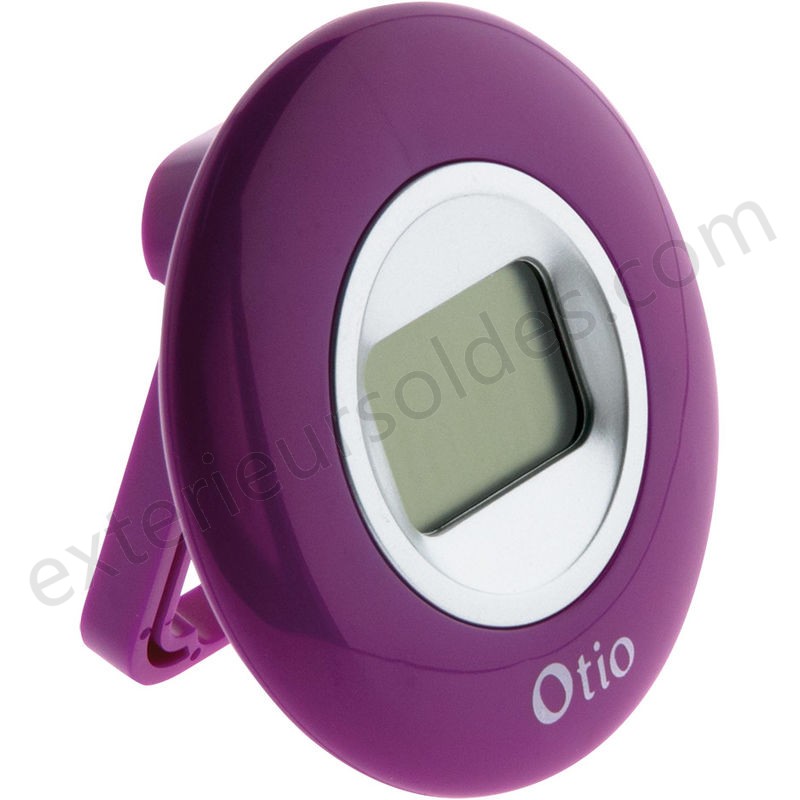 Thermomètre d'intérieur violet - Otio déstockage - Thermomètre d'intérieur violet - Otio déstockage