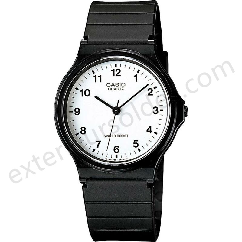 Montre-bracelet analogique Casio MQ-24-7BLLEG noir déstockage - Montre-bracelet analogique Casio MQ-24-7BLLEG noir déstockage