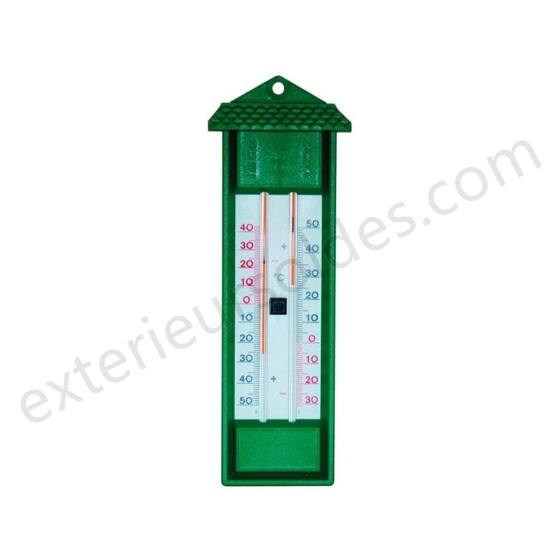Thermomètre Mini maxi sans mercure vert Spear And Jackson déstockage - Thermomètre Mini maxi sans mercure vert Spear And Jackson déstockage