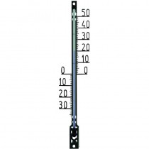 Thermomètre d'extérieur analogique, noir W63620 déstockage