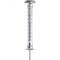 Thermomètre TFA Dostmann Solino 12.2057 argent 1 pc(s) déstockage