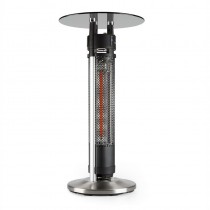 Blum Primal Heat 95 table haute élément chauffant IR au carbone 1600 W LED 95 cm déstockage