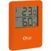 Thermomètre hygromètre magnétique orange - Otio déstockage - 0