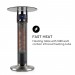 Blum Primal Heat 95 table haute élément chauffant IR au carbone 1600 W LED 95 cm déstockage - 4