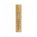 Thermomètre en bois - 30cm déstockage
